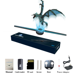 Stereoscopic Holographic Projector (One Set)