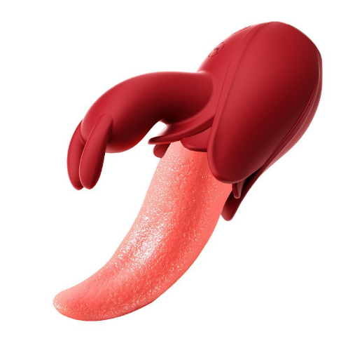 Wireless Remote Control Vibration Tongue Licking Device